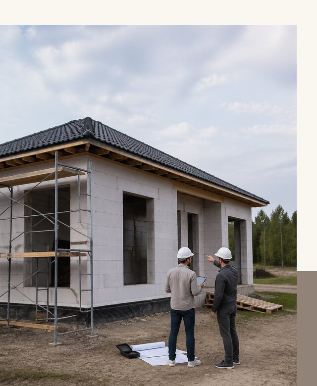 Проектирование одноэтажных домов из газобетона в Краснокаменске